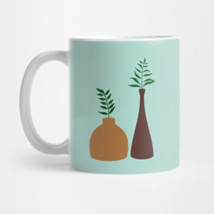 Boho Pots and Leaves Mug